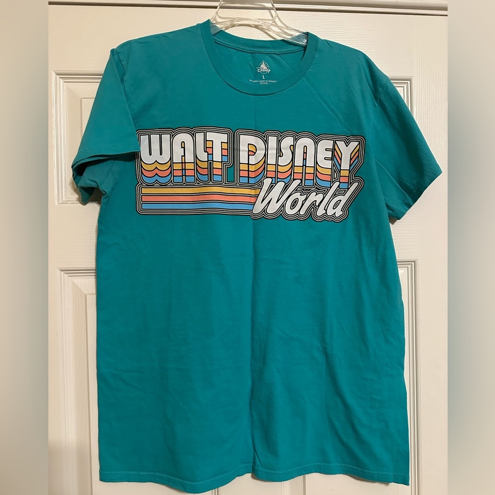 Disney Parks Teal Retro T-Shirt